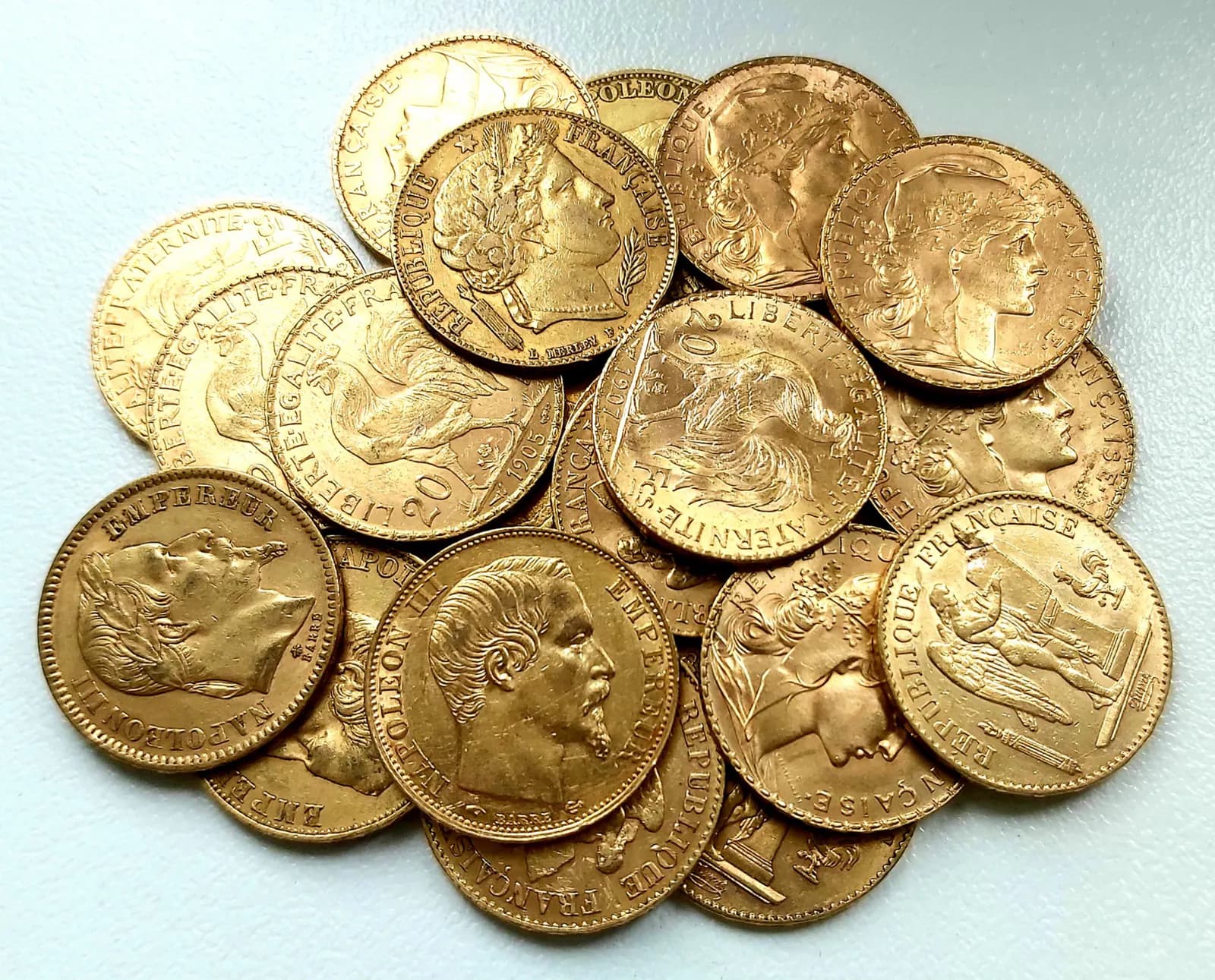 vendre piece napoleon d’or paris