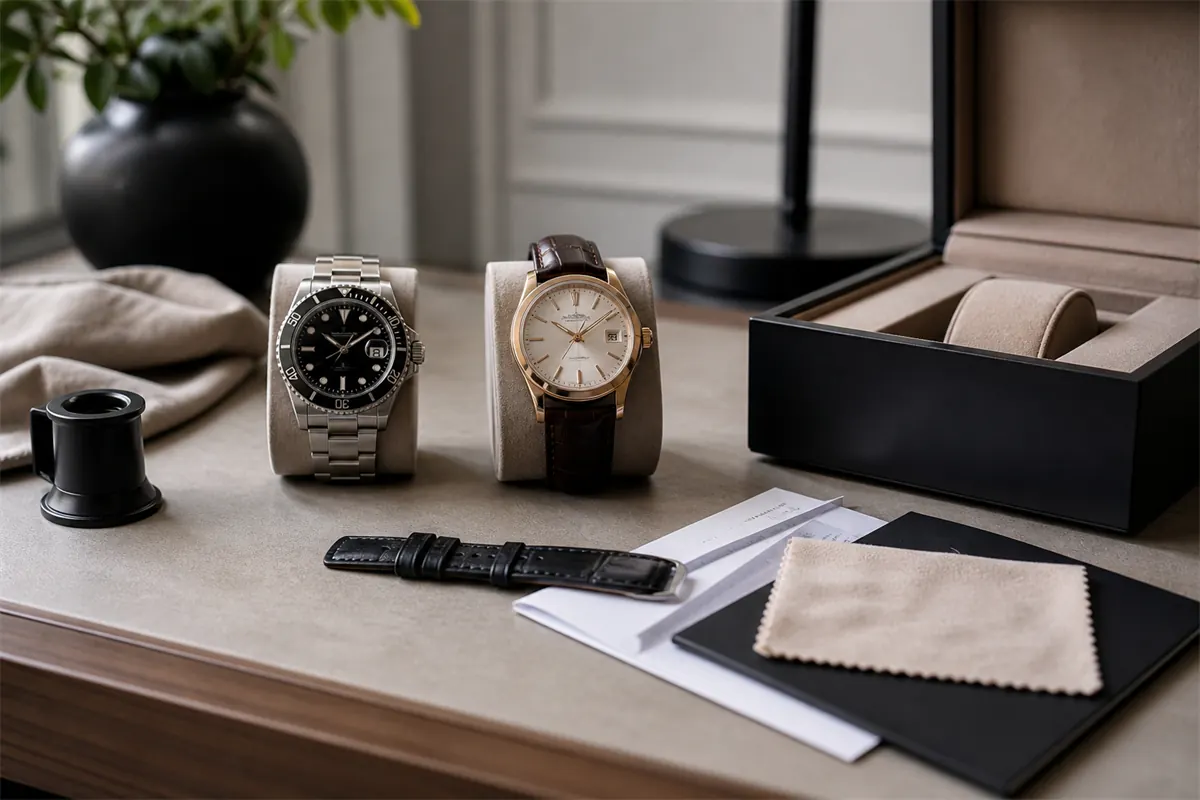 Estimation montre luxe Paris Montres de luxe présentées pour estimation à Paris