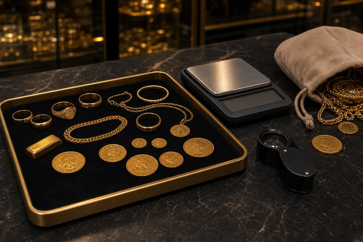 Vérification boutique Nogent Bijoux et pièces prêts pour vérification en boutique à Paris