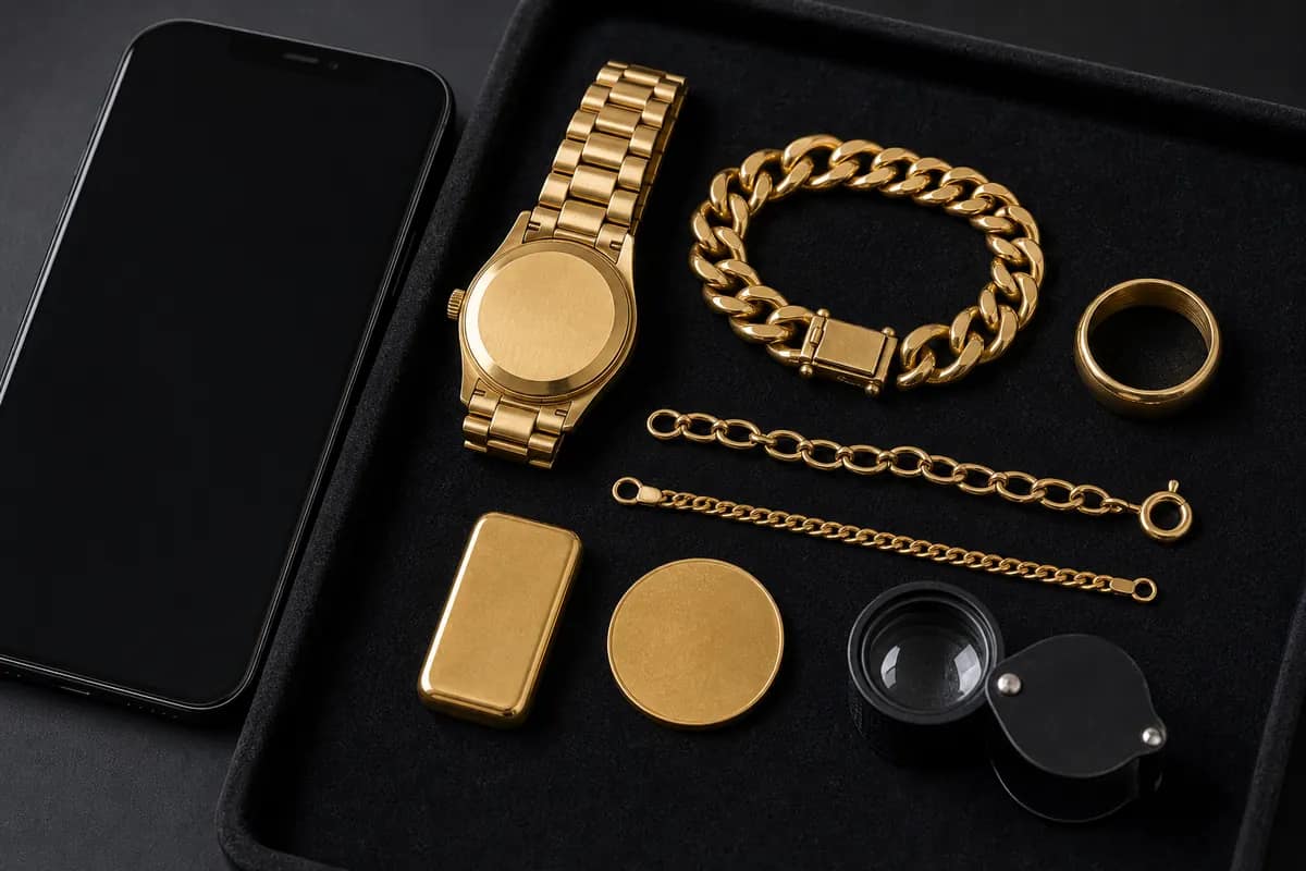 Photo WhatsApp Puteaux Photo WhatsApp de montre et bijoux préparée depuis Puteaux