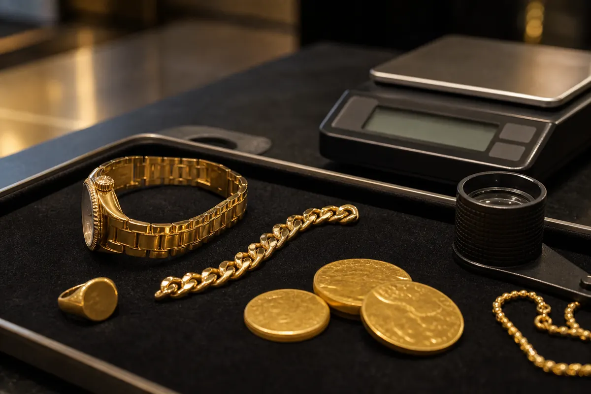 Vérification boutique Vincennes Bijoux et montre préparés pour vérification en boutique à Paris