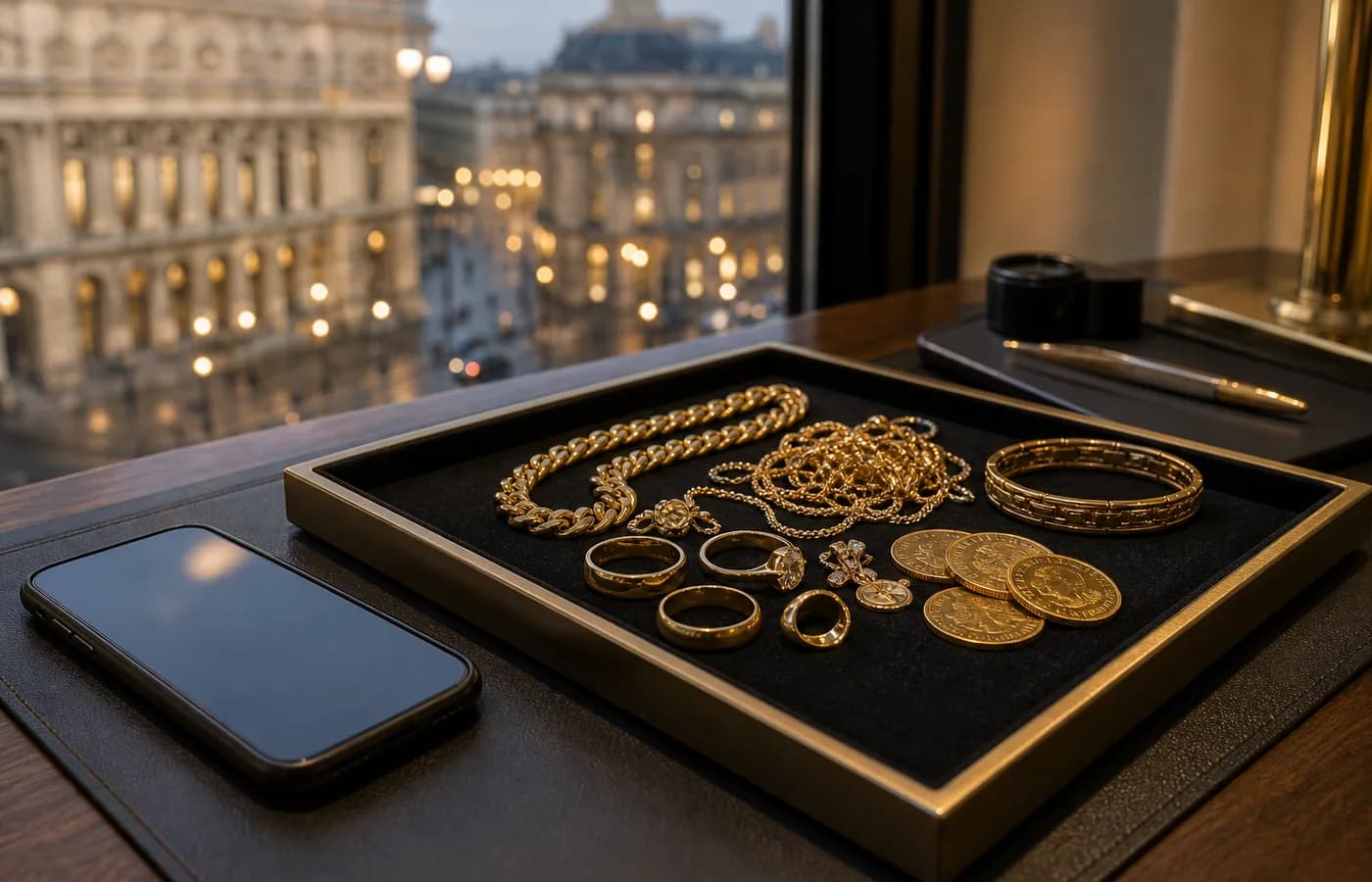 Rachat or Opéra Paris Bijoux en or à estimer proche Opéra Paris