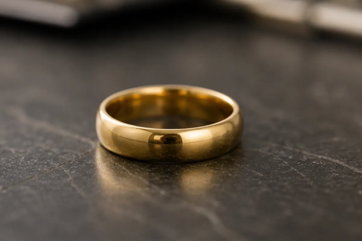 Vendre bague or Paris Bague en or présentée pour estimation à Paris