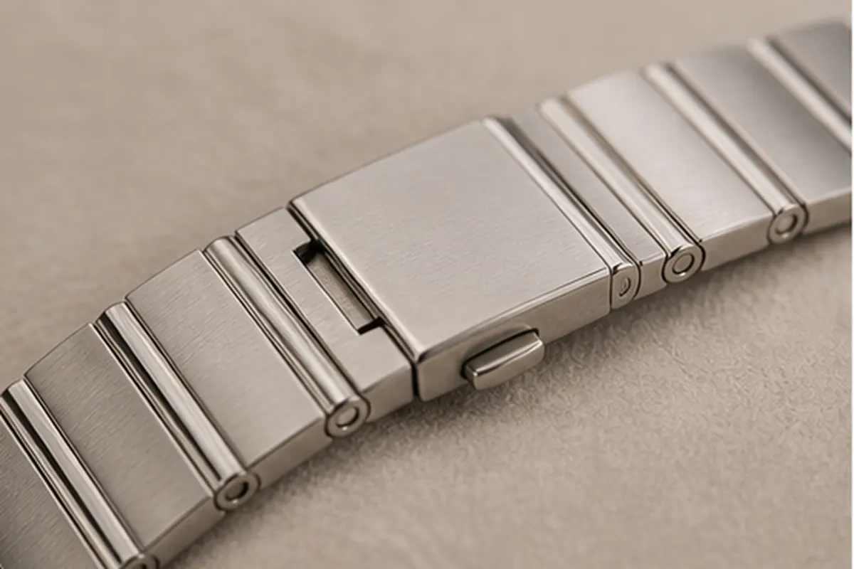 Bracelet et détails Constellation Bracelet et détails de Omega Constellation avant estimation
