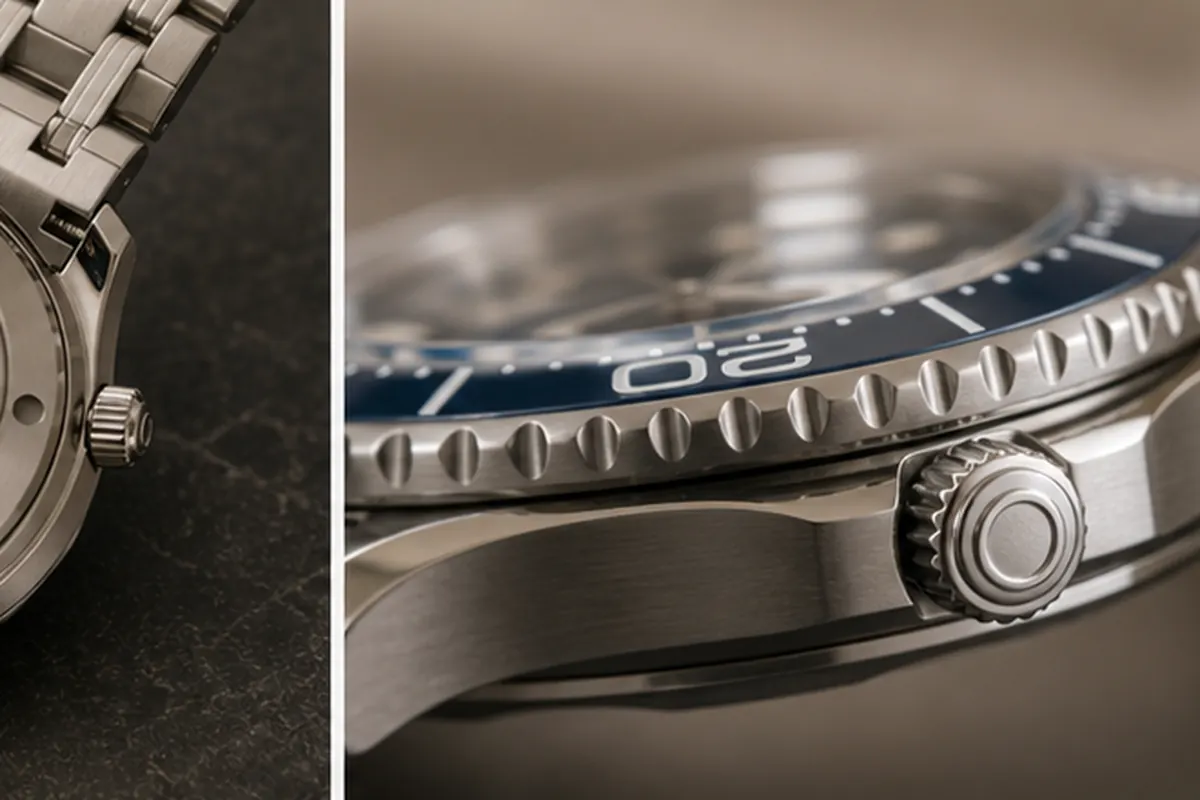 Dos de Seamaster Dos de Omega Seamaster photographié pour estimation