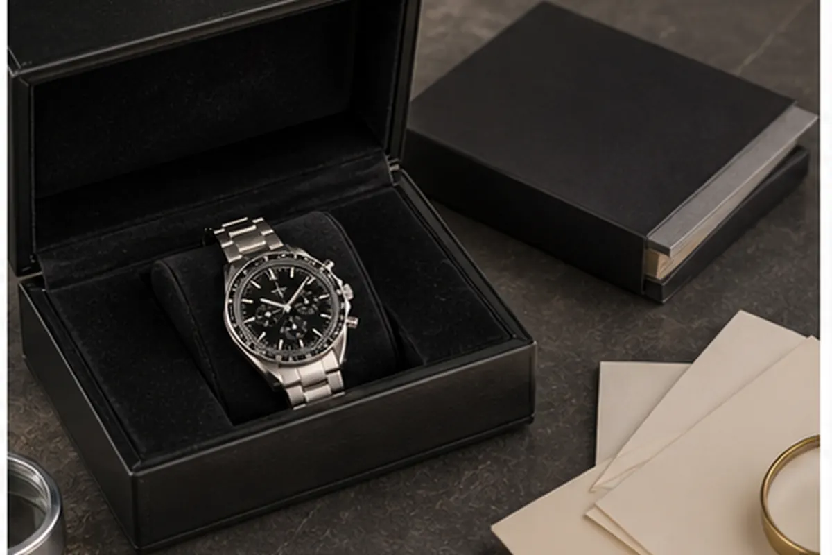 Boîte et papiers Speedmaster Omega Speedmaster avec boîte ou documents pour estimation à Paris