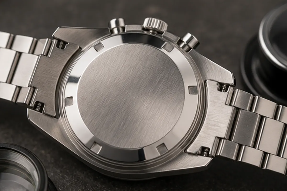 Dos de Speedmaster Dos de Omega Speedmaster photographié pour estimation