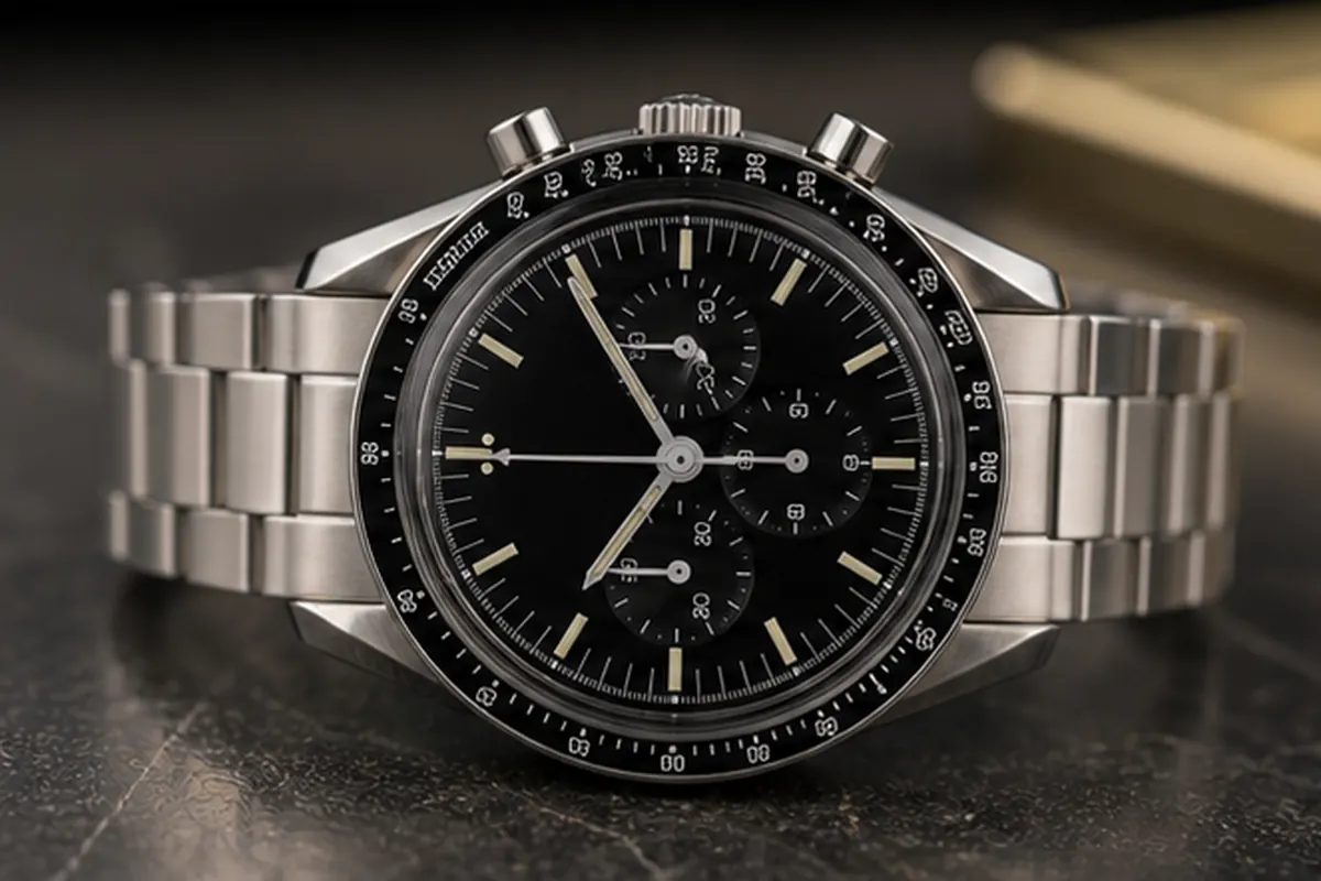 Vendre Omega Speedmaster à Paris Omega Speedmaster présentée pour estimation à Paris