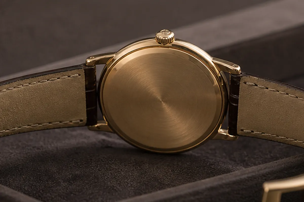 Dos de Calatrava Dos de Patek Philippe Calatrava photographié pour estimation