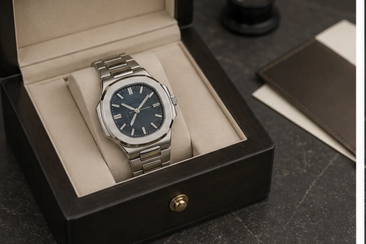 Boîte et papiers Nautilus Patek Philippe Nautilus avec boîte ou documents pour estimation à Paris