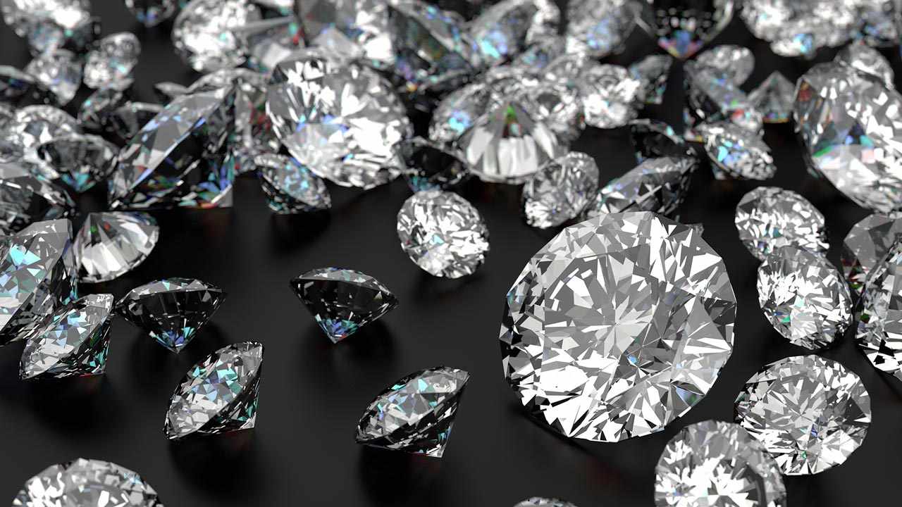 Profil de la monture Profil d'une bague diamant photographié pour estimation